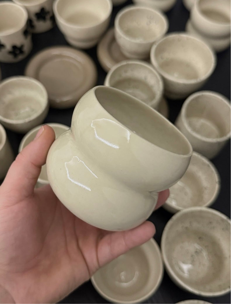 ÖN SİPARİŞ El yapımı Stoneware Boğumlu Kupa ( 17-24 KASIM )