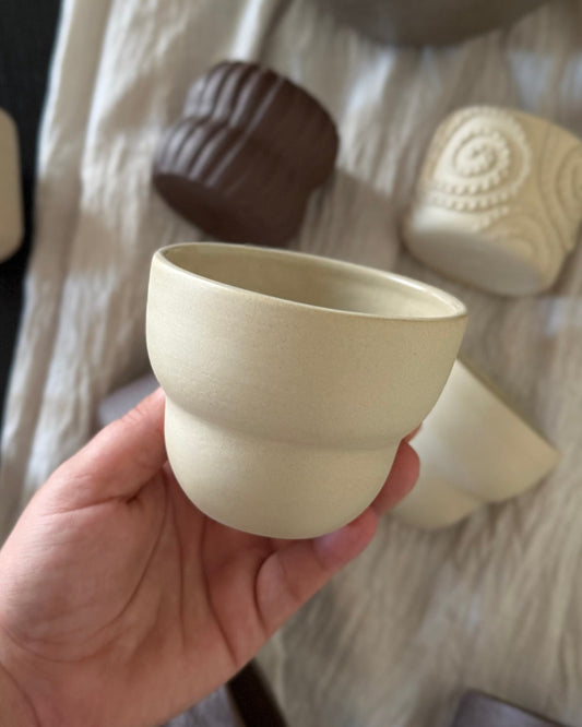 DUNE - El yapımı Stoneware Midi Fincan