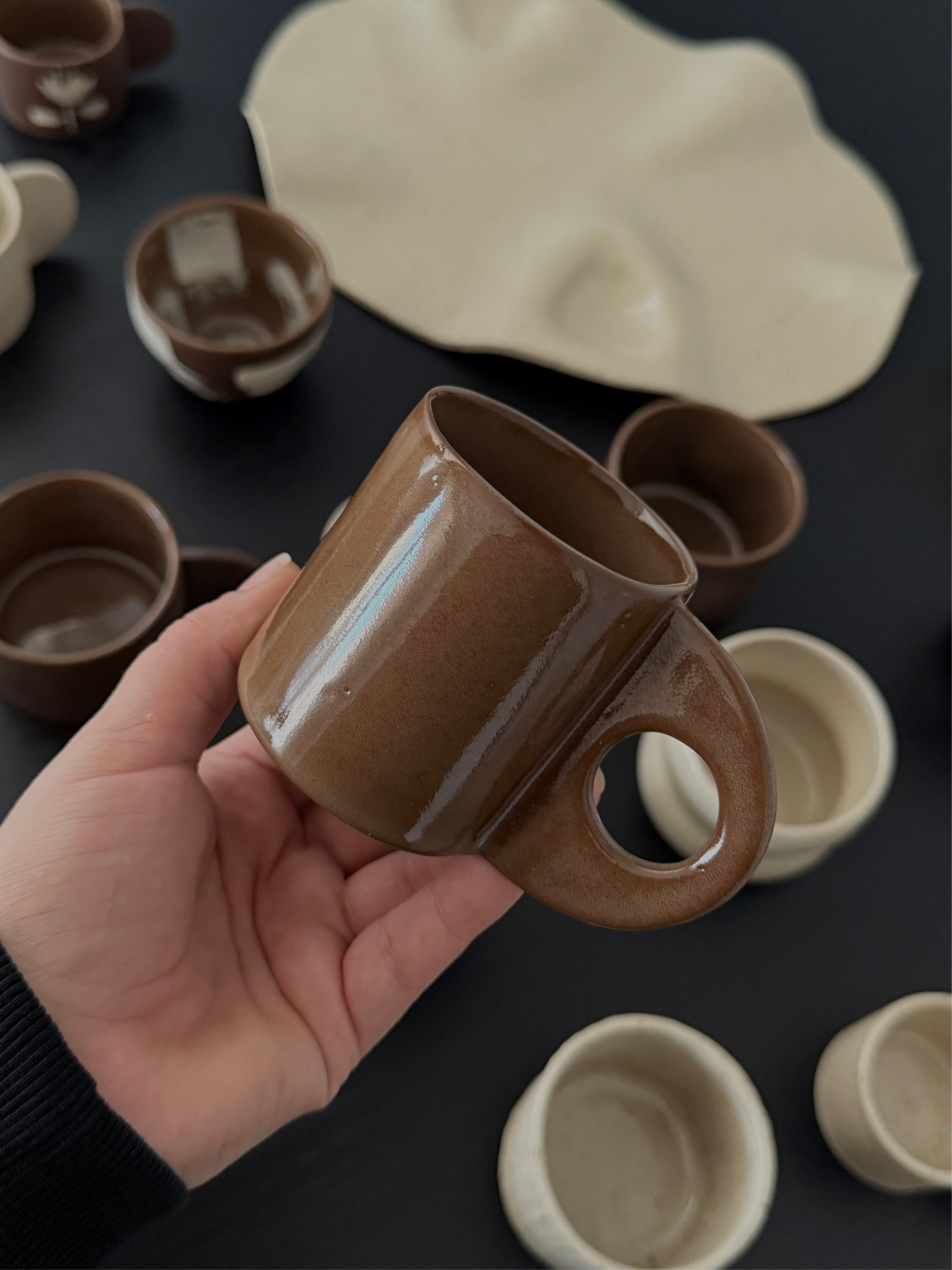 El yapımı Stoneware Kupa/Mug