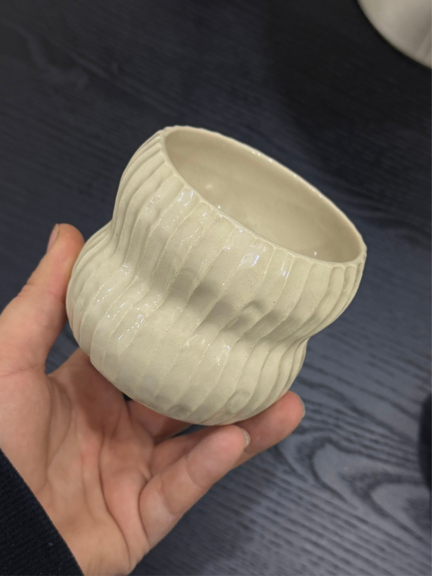 ÖN SİPARİŞ El yapımı Stoneware Boğumlu Kupa (17-24 KASIM )