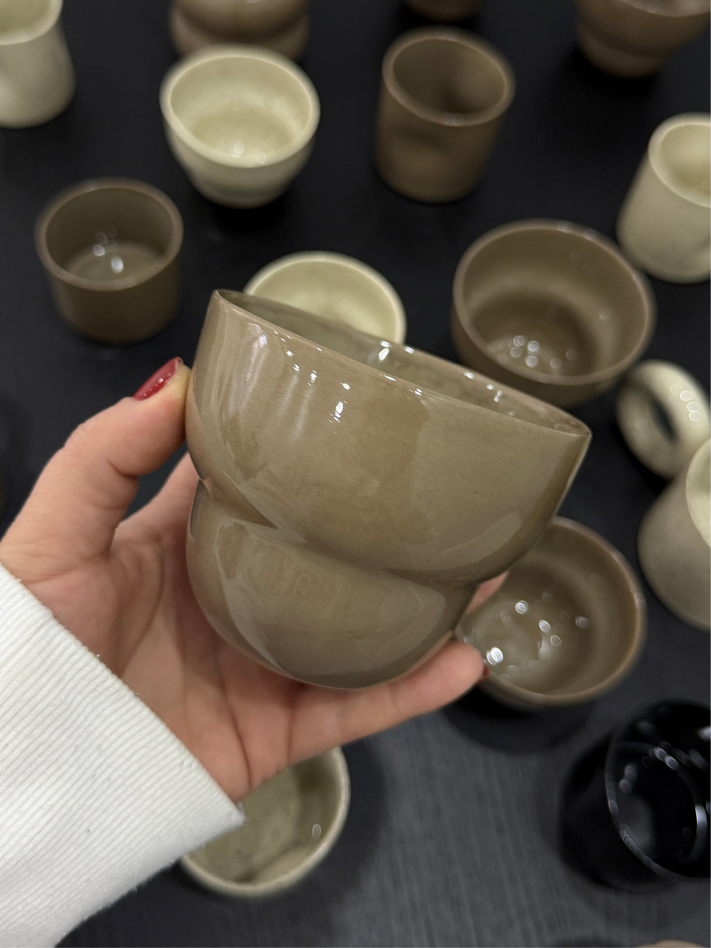 ÖN SİPARİŞ El yapımı Stoneware Midi Fincan (17-24 KASIM)