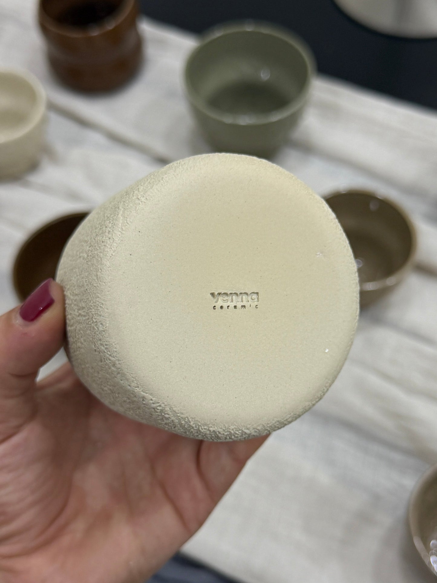 ÖN SİPARİŞ El yapımı stoneware dokulu kupa ( 17-24  KASIM )
