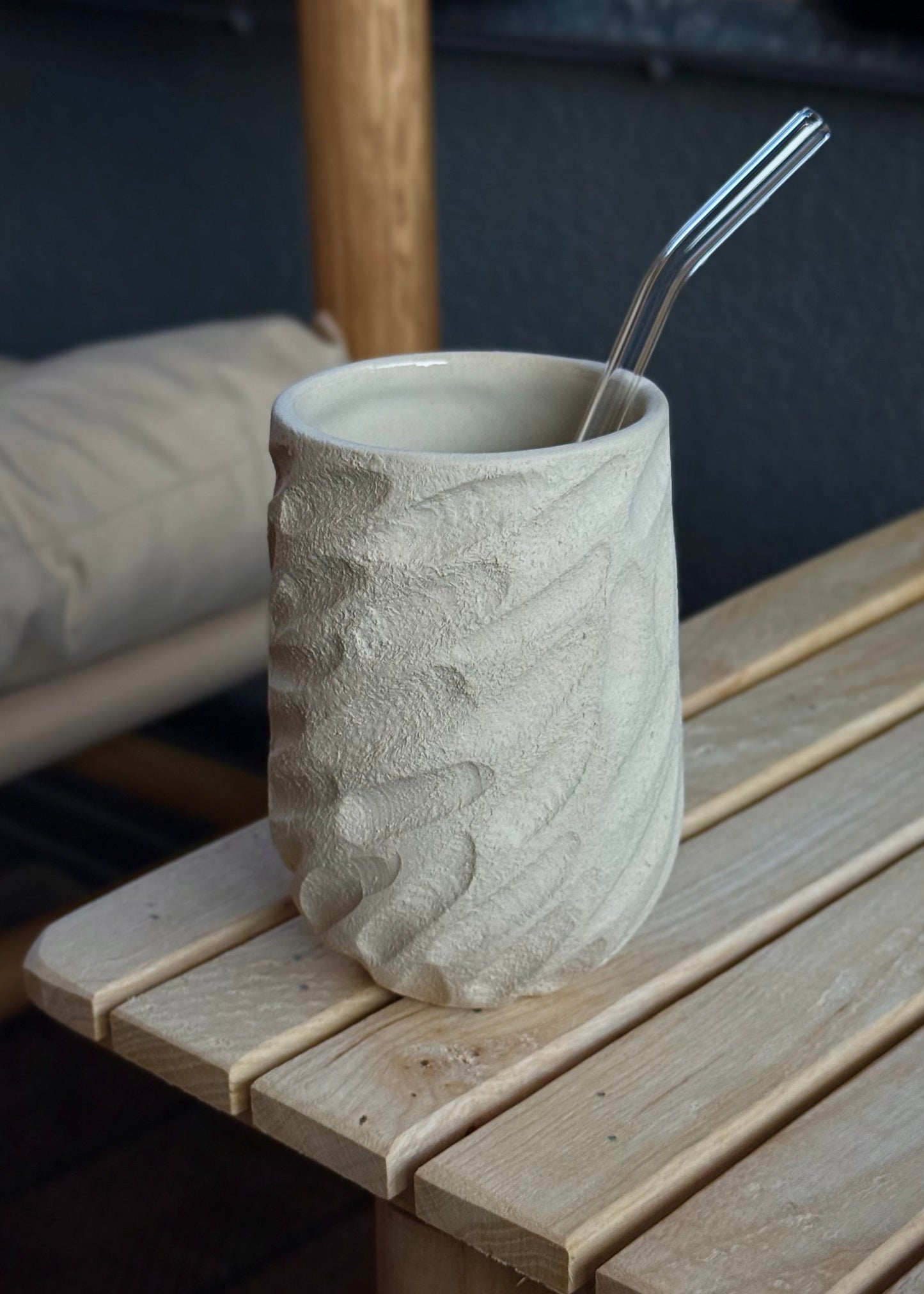(ÖN SİPARİŞ) RİVA - El yapımı stoneware kupa