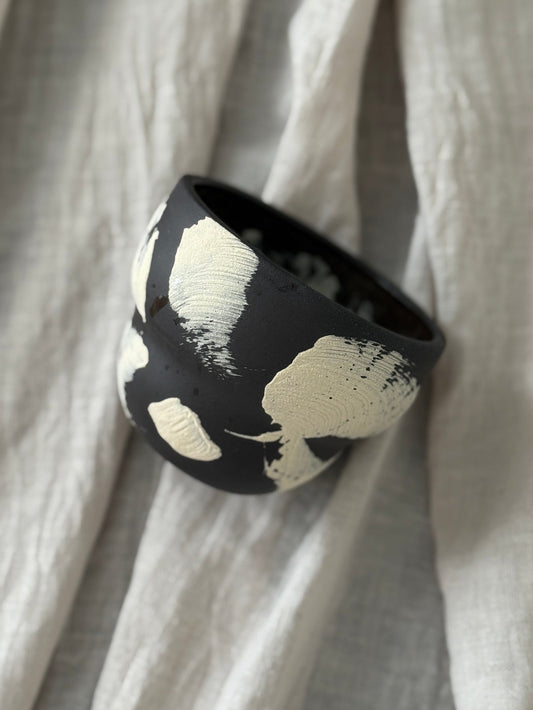 El yapımı Stoneware mini Fincan